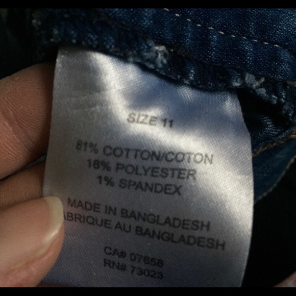 BONGO Jr Ladies Denim Skinny Ankle Jeans - Picture 7 of 8